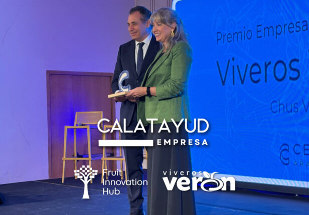 Viveros Verón recibe el Premio Empresa Innovadora en los Premios Empresa Calatayud 2026
